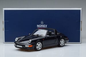 Porsche 911 964 Carrera 4 Targa Blauw Norev 1:18 187340 Metaal — afbeelding 8 van 8
