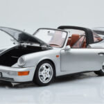 Porsche 911 964 Carrera 4 Targa Polar Zilver Norev 1:18 - image 2 of 9