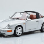 Porsche 911 964 Carrera 4 Targa Polar Zilver Norev 1:18