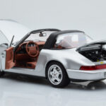 Porsche 911 964 Carrera 4 Targa Polar Zilver Norev 1:18 - image 3 of 9