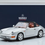 Porsche 911 964 Carrera 4 Targa Polar Zilver Norev 1:18 - image 9 of 9