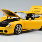 Porsche 911 964 RUF CTR Anniversary Blossom Geel Almost Real 1:18 - image 2 of 8