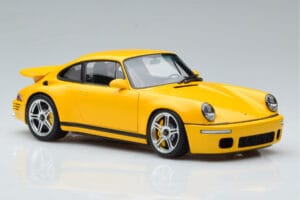 Porsche 911 964 RUF CTR Anniversary Blossom Geel Almost Real 1:18 880301 Metaal — afbeelding 6 van 8