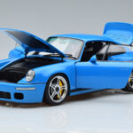 Porsche 911 964 RUF SCR Mexico Blauw Almost Real 1:18 - image 2 of 10