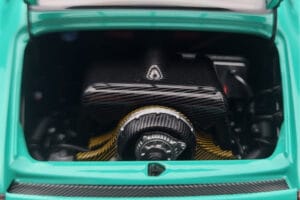 Porsche 911 964 RUF SCR Pearl Mint Groen Almost Real 1:18 880206 Metaal — afbeelding 9 van 10