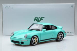 Porsche 911 964 RUF SCR Pearl Mint Groen Almost Real 1:18 880206 Metaal — afbeelding 10 van 10