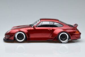 Porsche 911 964 RWB Duck Tail Candy Apple GT Spirit 1:18 GT759 Hars — afbeelding 3 van 6