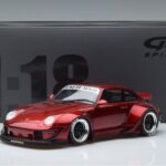 Porsche 911 964 RWB Duck Tail Candy Apple GT Spirit 1:18 GT759 Hars - image 6 of 6