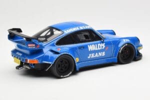 Porsche 911 964 RWB Osho Arrow Blauw GT Spirit 1:18 GT448 Hars — afbeelding 2 van 6