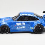 Porsche 911 964 RWB Osho Arrow Blauw GT Spirit 1:18 GT448 - image 3 of 6