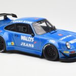 Porsche 911 964 RWB Osho Arrow Blauw GT Spirit 1:18 GT448 - image 4 of 6