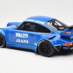 Porsche 911 964 RWB Osho Arrow Blauw GT Spirit 1:18 GT448 - image 5 of 6