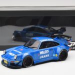 Porsche 911 964 RWB Osho Arrow Blauw GT Spirit 1:18 GT448 - image 6 of 6