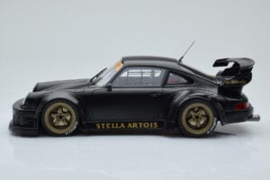 Porsche 911 964 RWB Stella Artois Zwart GT Spirit 1:18 GT421 Hars — afbeelding 3 van 6