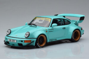 Porsche 911 964 RWB Tiffany Blauw GT Spirit 1:18