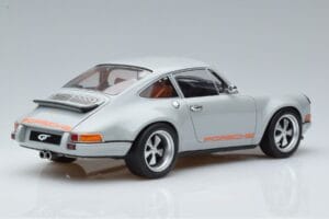 Porsche 911 964 Singer Grijs GT Spirit 1:18 GT088 Hars — afbeelding 2 van 6