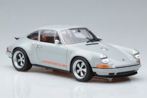 Porsche 911 964 Singer Grijs GT Spirit 1:18 GT088 Hars — afbeelding 4 van 6