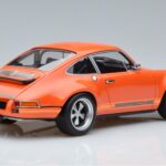 Porsche 911 964 Singer Oranje Speciale Editie GT Spirit 1:18 ZM049 Hars - image 2 of 6