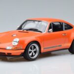 Porsche 911 964 Singer Oranje Speciale Editie GT Spirit 1:18 ZM049 Hars