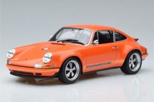 Porsche 911 964 Singer Oranje Speciale Editie GT Spirit 1:18 ZM049 Hars