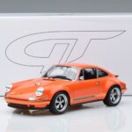 Porsche 911 964 Singer Oranje Speciale Editie GT Spirit 1:18 ZM049 Hars - image 6 of 6