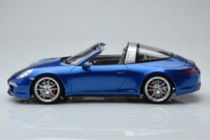 Porsche 911 991 4S Targa Blauw GT Spirit 1:18 GT037 Hars — afbeelding 3 van 5