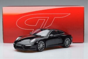 Porsche 911 991 Carrera 4 Black Edition GT Spirit 1:18 GT114 Hars — afbeelding 6 van 6