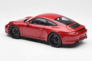 Porsche 911 991 Carrera GTS Carmine Rood Schuco 1:18 450039000 Metaal — afbeelding 7 van 8