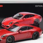 Porsche 911 991 Carrera GTS Carmine Rood Schuco 1:18 450039000 - image 8 of 8