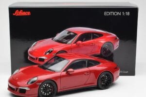 Porsche 911 991 Carrera GTS Carmine Rood Schuco 1:18 450039000 Metaal — afbeelding 8 van 8