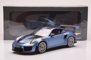 Porsche 911 991.2 GT2 RS Blauw GT Spirit 1:18 GT429 Hars — afbeelding 6 van 6