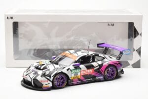 Porsche 911 991.2 GT3 R #69 Team Iron Force Racing Ring Police L. Luhr / J. Slooten ADAC GT Masters 2019 Minichamps 1:18 1531 — afbeelding 2 van 6
