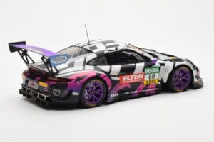 Porsche 911 991.2 GT3 R #69 Team Iron Force Racing Ring Police L. Luhr / J. Slooten ADAC GT Masters 2019 Minichamps 1:18 1531 — afbeelding 5 van 6