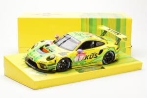 Porsche 911 991.2 GT3 R #1 Manthey Racing 24 Hours Nurburgring 2022 Minichamps 1:18 MG-M-911-24H-22-1801 Metaal — afbeelding 6 van 6