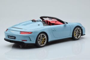 Porsche 911 991.2 Speedster Meissen Blauw GT Spirit 1:18 GT408 Hars — afbeelding 2 van 6