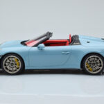 Porsche 911 991.2 Speedster Meissen Blauw GT Spirit 1:18 - image 3 of 6