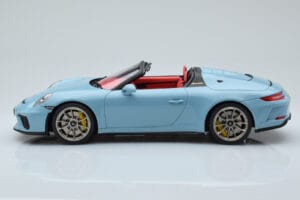 Porsche 911 991.2 Speedster Meissen Blauw GT Spirit 1:18 GT408 Hars — afbeelding 3 van 6