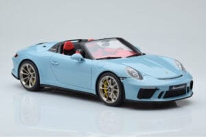 Porsche 911 991.2 Speedster Meissen Blauw GT Spirit 1:18 GT408 Hars — afbeelding 4 van 6