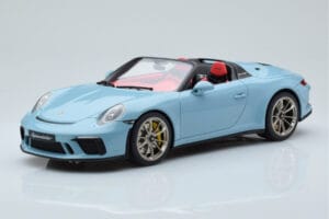 Porsche 911 991.2 Speedster Meissen Blauw GT Spirit 1:18 GT408