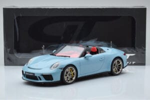 Porsche 911 991.2 Speedster Meissen Blauw GT Spirit 1:18 GT408 Hars — afbeelding 6 van 6
