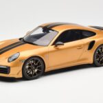 Porsche 911 991.2 Turbo S Exclusive Goud GT Spirit 1:18 GT444