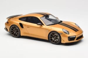 Porsche 911 991.2 Turbo S Exclusive Goud GT Spirit 1:18 GT444 Hars — afbeelding 4 van 6