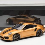 Porsche 911 991.2 Turbo S Exclusive Goud GT Spirit 1:18 GT444 - image 6 of 6