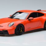 Porsche 911 992 GT3 Oranje Norev 1:18 187300 Metaal