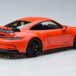Porsche 911 992 GT3 Oranje Norev 1:18 187300 Metaal - image 3 of 7