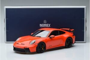 Porsche 911 992 GT3 Oranje Norev 1:18 187300 Metaal — afbeelding 7 van 7