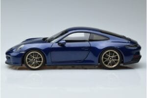 Porsche 911 992 GT3 Touring Package Blauw Metallic Norev 1:18 187302 Metaal — afbeelding 4 van 7