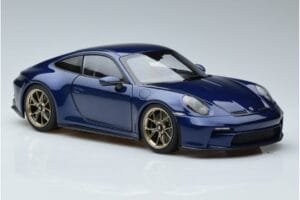 Porsche 911 992 GT3 Touring Package Blauw Metallic Norev 1:18 187302 Metaal — afbeelding 5 van 7