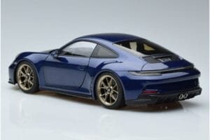 Porsche 911 992 GT3 Touring Package Blauw Metallic Norev 1:18 187302 Metaal — afbeelding 6 van 7