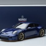 Porsche 911 992 GT3 Touring Package Blauw Metallic Norev 1:18 187302 Metaal - image 7 of 7